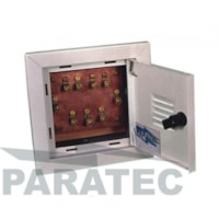 Caixa Equalização 40x40mm Com 11 Terminais PRT-972 Paratec